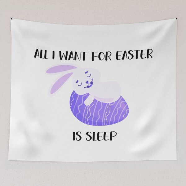 Item preview, all i want for easter is sleep  designed and sold by Mihuk.