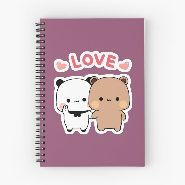 Item preview, DuDu Bear and BuBu Panda’s Love story❤️ designed and sold by Pandety.