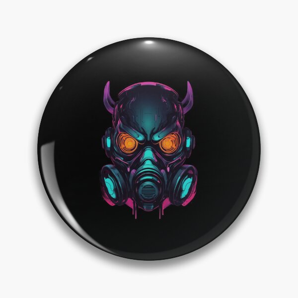 Item preview, Cyborg Demon Techno DJ, Cyberpunk Design designed and sold by Burn-Ego.