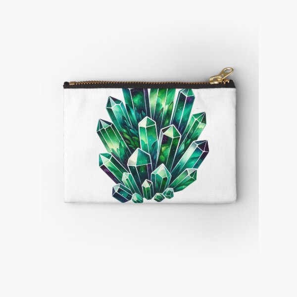 Item preview, Green Crystal Gemstone Sticker designed and sold by mymagicstoreus.