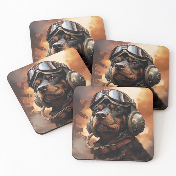 Item preview, Search and Rescue dog (stylized painting) designed and sold by Samuelsboro.