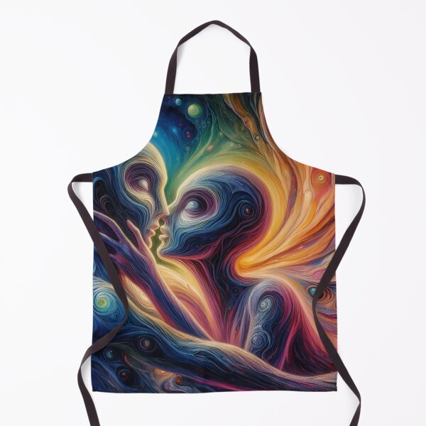 Item preview, Abstract couple kissing designed and sold by LindaV44.