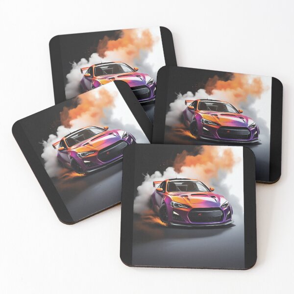Item preview, Sleek Drift Car T-shirt: Capturing Adrenaline in Larry Chen Style! designed and sold by CAR LIFESTYLE  MAG.