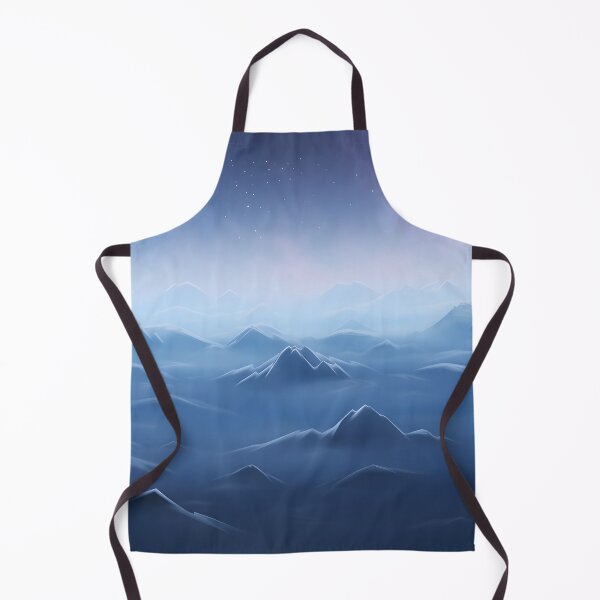 Item preview, Starry Silence: Midnight Mountains Over the Peaks designed and sold by PleasingVisuals.