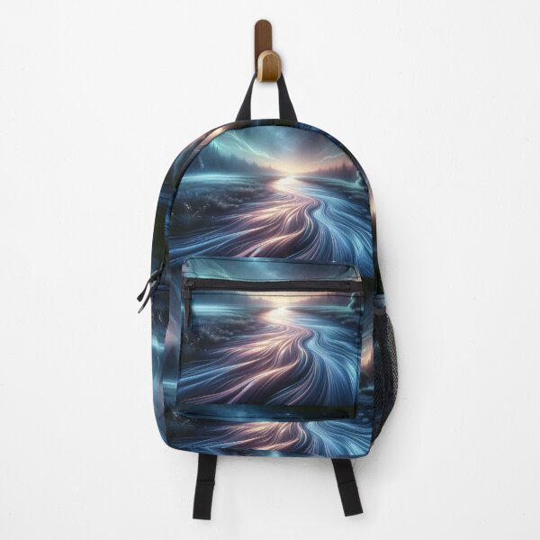 Item preview, Stellar Dreams: Cosmic River at Dusk designed and sold by ArtComixHaven.