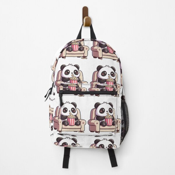 Item preview, Panda Watching Netflix And Eating Popcorn designed and sold by SweetDoodleBug.