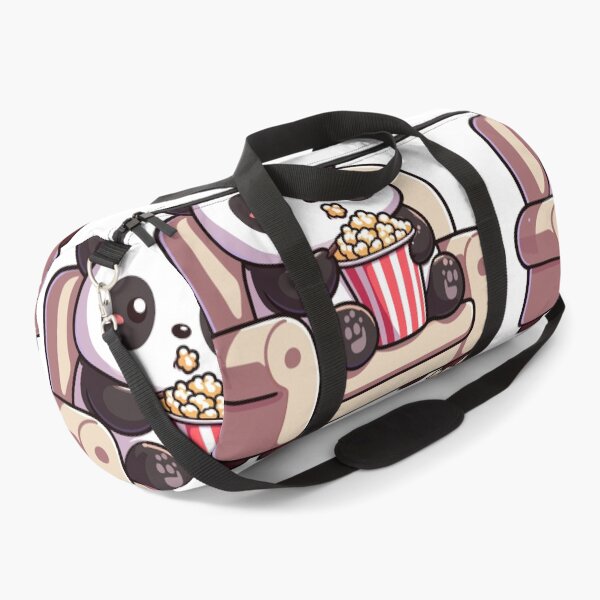 Item preview, Panda Watching Netflix And Eating Popcorn designed and sold by SweetDoodleBug.