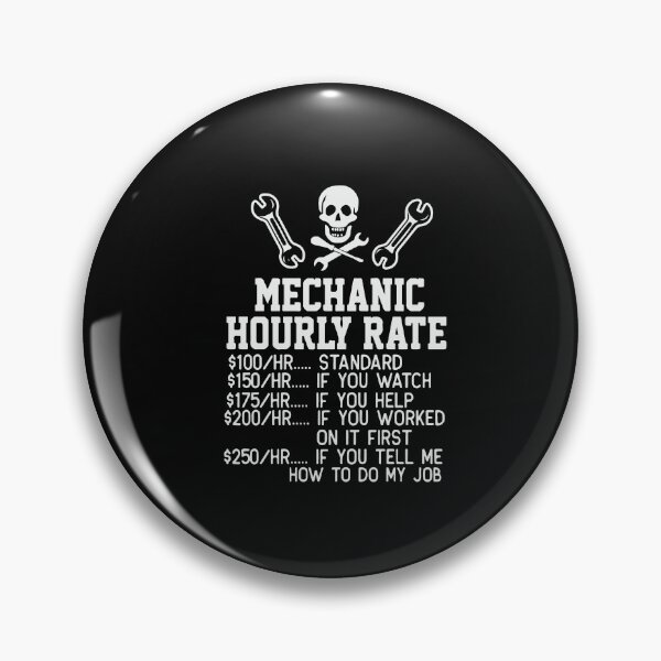 Item preview, Mechanic Hourly Rate T-shirt designed and sold by saithing.
