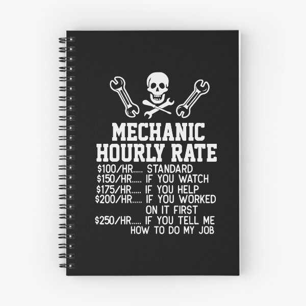 Item preview, Mechanic Hourly Rate T-shirt designed and sold by saithing.