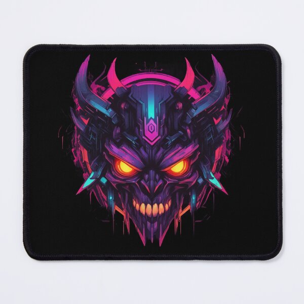 Item preview, Cybernetic Demon Face, Cyberpunk Design designed and sold by Burn-Ego.