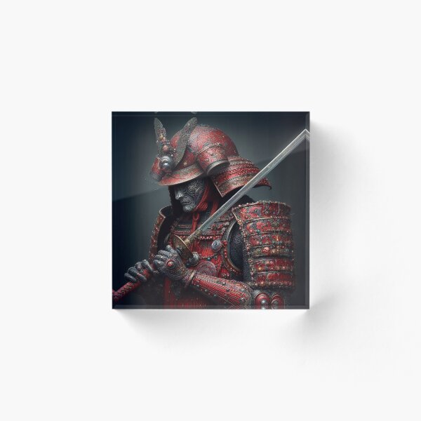 Item preview, Red Samurai Maeda Keiji designed and sold by YJ CHENG.