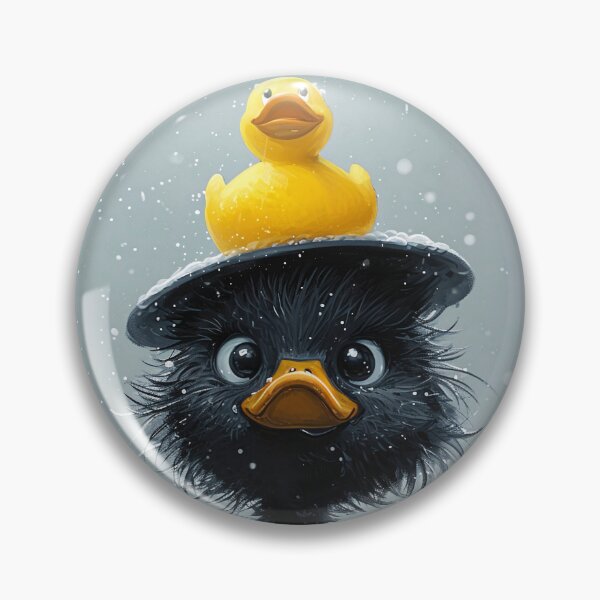 Item preview, Black duck rubber duck designed and sold by Brendon987.