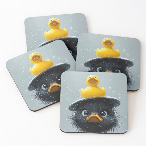 Item preview, Black duck rubber duck designed and sold by Brendon987.
