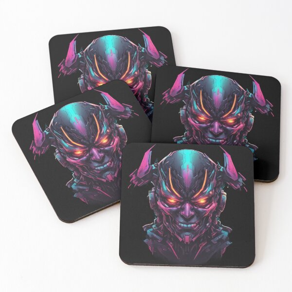 Item preview, Cybernetic Devil Face, Cyberpunk Design designed and sold by Burn-Ego.