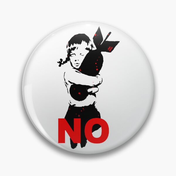 Item preview, No War; Streetart;  designed and sold by StickerApe.