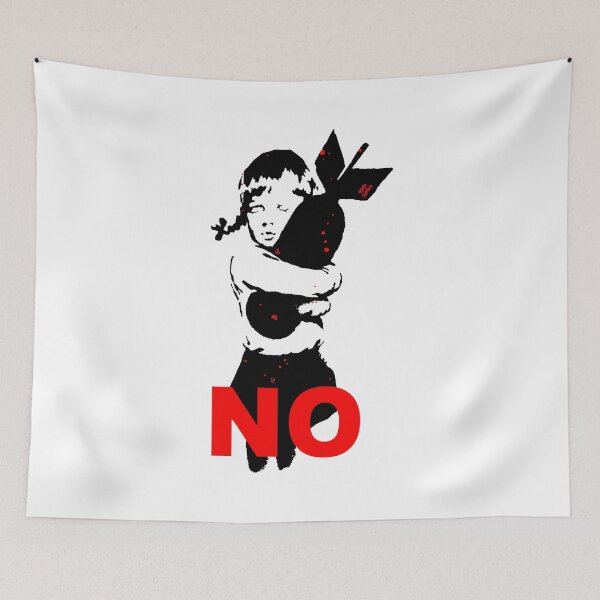 Item preview, No War; Streetart;  designed and sold by StickerApe.