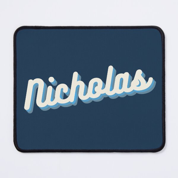 Item preview, Nicholas Name designed and sold by ArtCraftLab.