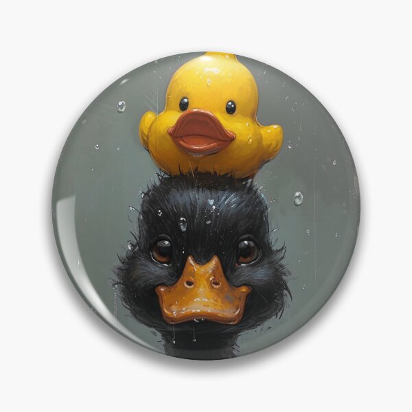 Item preview, Black duck rubber duckie designed and sold by Brendon987.