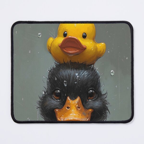 Item preview, Black duck rubber duckie designed and sold by Brendon987.