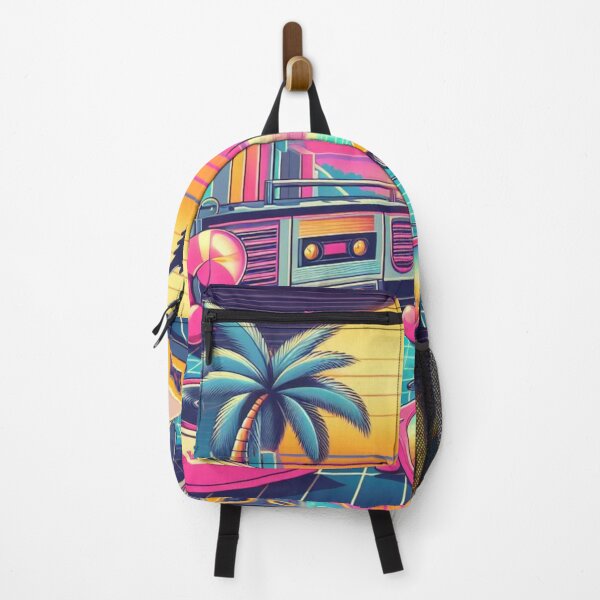 Item preview, Retro Radiance: Summer Beats and Neon Streets designed and sold by crazygoose30.