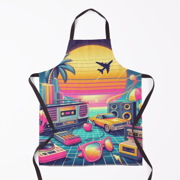 Artikelvorschau, Retro Radiance: Sommerbeats und Neonstraßen entworfen und verkauft von crazygoose30.