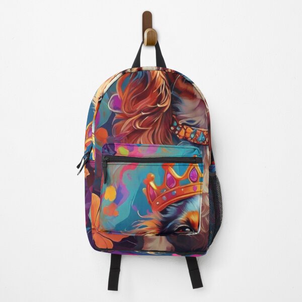 Item preview, Psychedelic Cavalier King Charles designed and sold by Cloe Dauplais.
