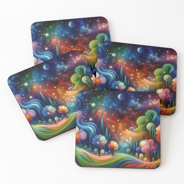 Item preview, Enchanted Starlit Forest designed and sold by SunkenCost.