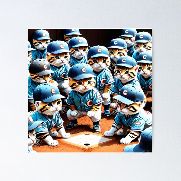 Item preview, Kitten Baseball Team designed and sold by Cord75.