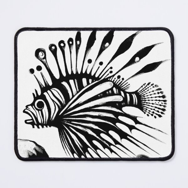 Item preview, Lionfish Waterpaint designed and sold by bluepawprint.