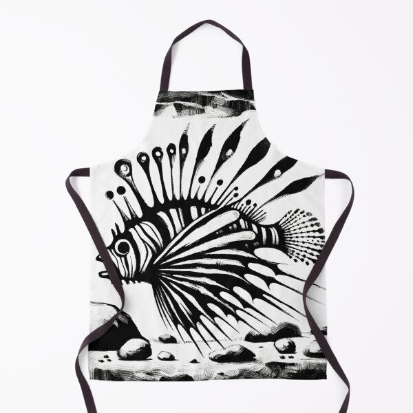 Item preview, Lionfish Waterpaint designed and sold by bluepawprint.