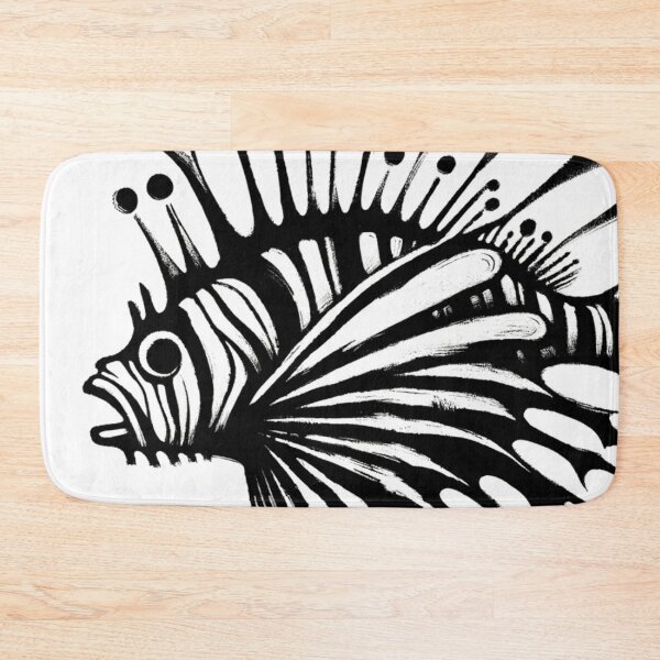 Item preview, Lionfish Waterpaint designed and sold by bluepawprint.