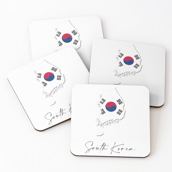 Item preview, South Korea Country Map and Flag Seoul Asia designed and sold by dk-design85.