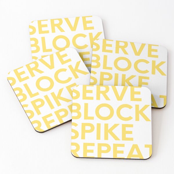 Item preview, Serve Block Spike Repeat designed and sold by ganznice.
