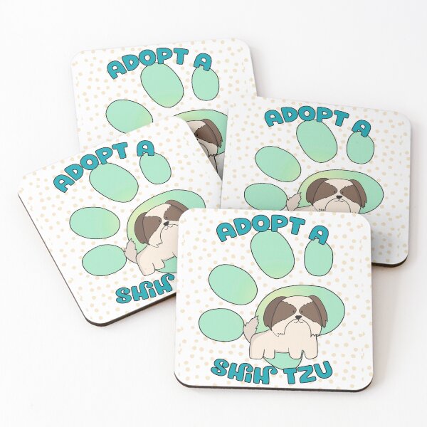 Item preview, Adopt a Shih Tzu Cute Shelter Rescue Dog designed and sold by Glimmersmith.