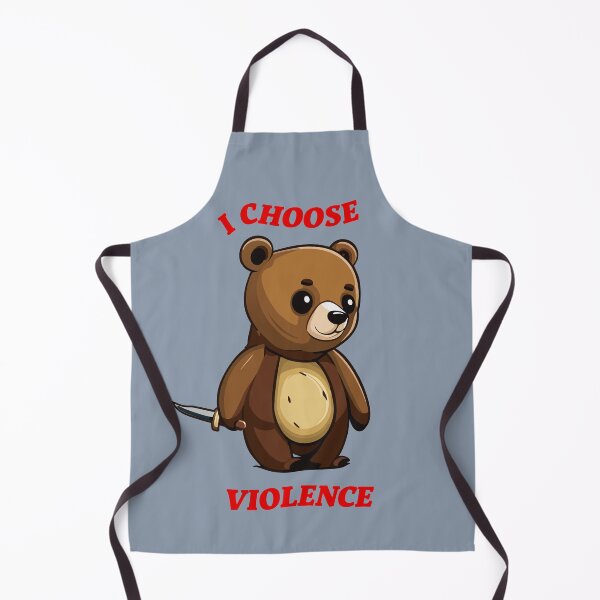 Item preview, I Choose Violence Bear designed and sold by JJFGraphics.