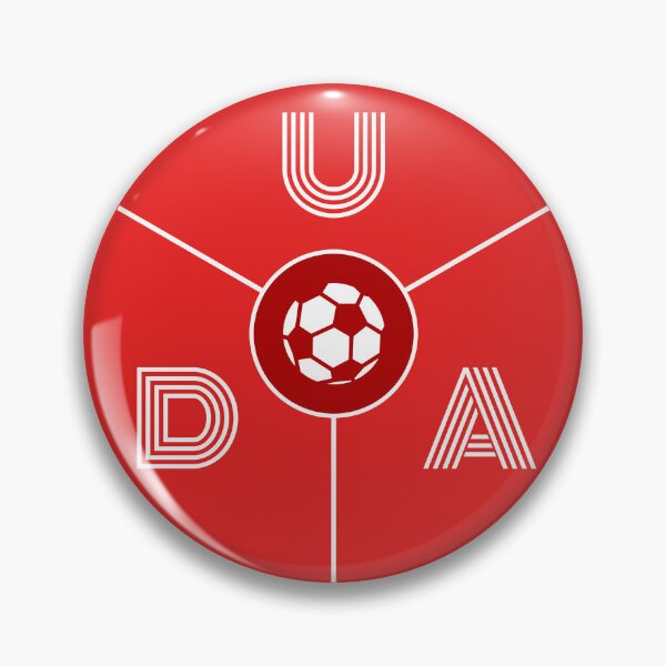 Item preview, UD Almería UDA Football Minimalist Style Artwork designed and sold by kakarikihill.