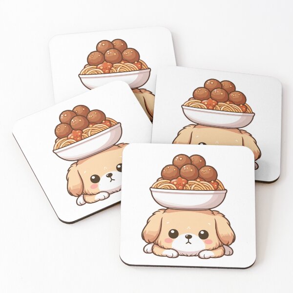 Item preview, Dog With Spaghetti On It’s Head designed and sold by SweetDoodleBug.