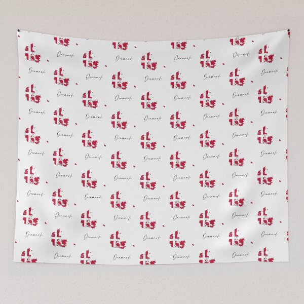 Item preview, Denmark Country Map and Flag Copenhagen Europe designed and sold by dk-design85.