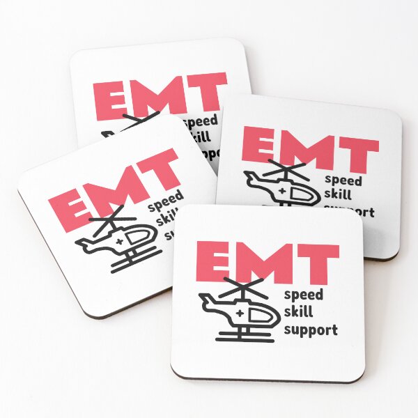 Item preview, EMT - Speed, Skill, Support designed and sold by Whackadoodletee.