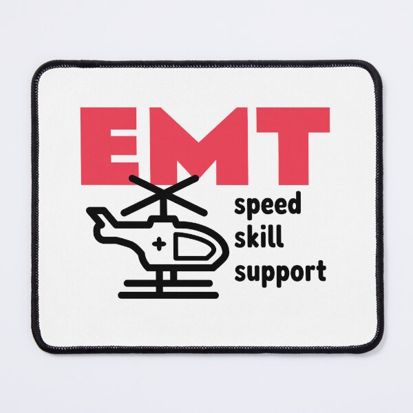 Item preview, EMT - Speed, Skill, Support designed and sold by Whackadoodletee.
