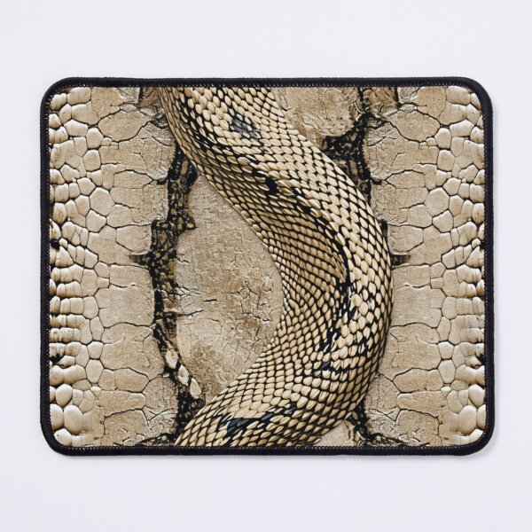 Item preview, Snakeskin Beige Snake Serpent Animal Print Viper Fashion designed and sold by couture-rapture.