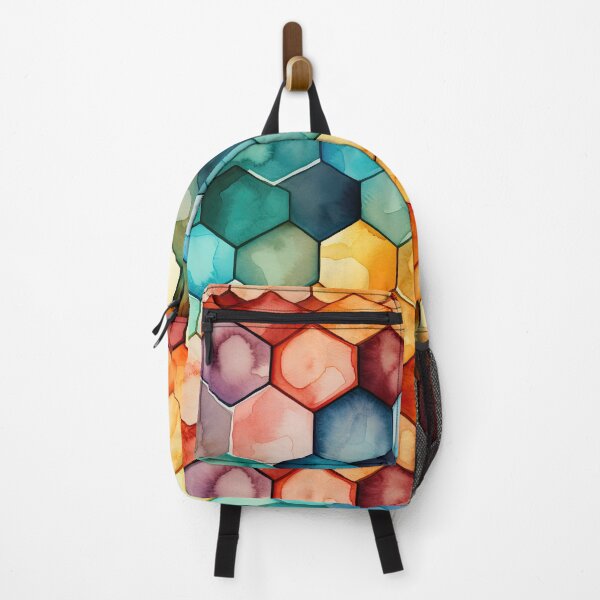 Item preview, Rainbow Mosaic Honeycomb 6 designed and sold by the-Nerdlings.