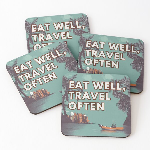Item preview, Eat well, travel often designed and sold by ZimnyDran.