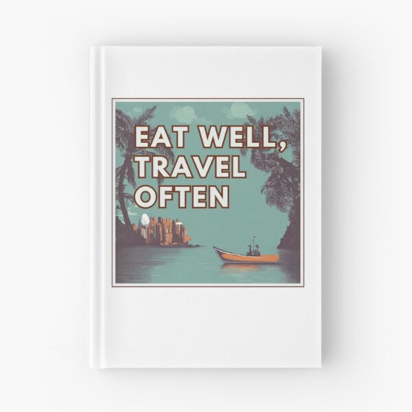 Item preview, Eat well, travel often designed and sold by ZimnyDran.