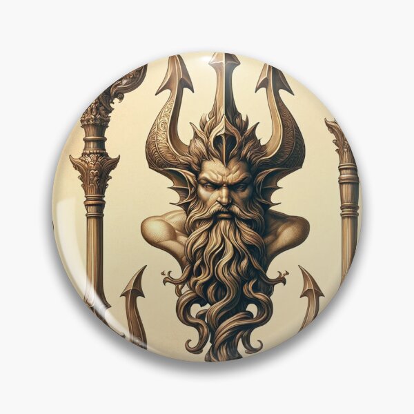 Item preview,  Neptune's Gaze: Guardian of the Trident designed and sold by EnricoGimenez.