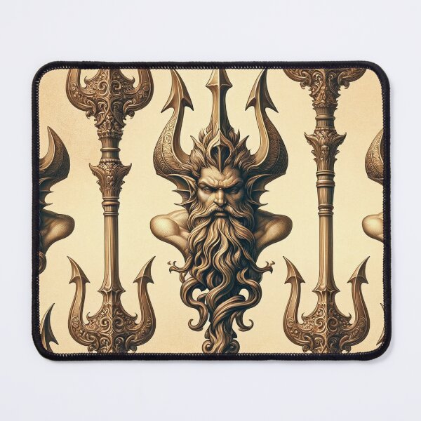 Item preview, Neptune's Gaze: Guardian of the Trident designed and sold by EnricoGimenez.