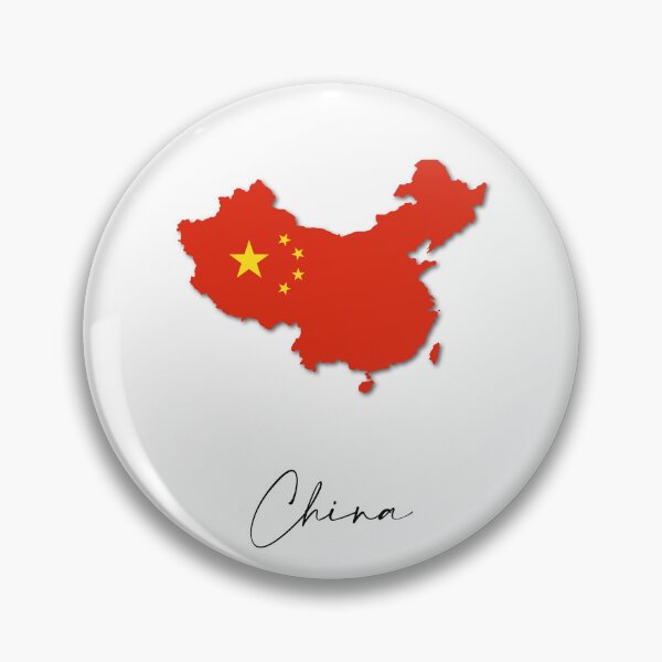 Item preview, China Country Map and Flag Beijing Asia designed and sold by dk-design85.