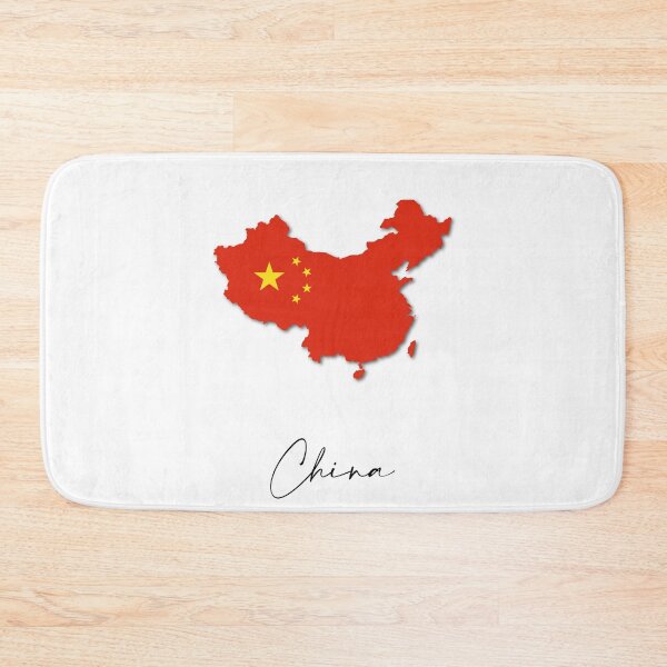 Item preview, China Country Map and Flag Beijing Asia designed and sold by dk-design85.
