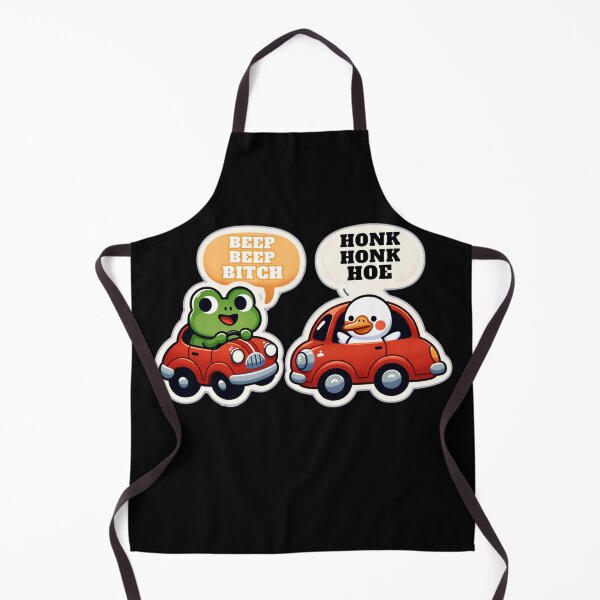 Item preview, Frog & Goose Driving In Car | Cute and Funny Animal Meme | Beep Beep Bitch designed and sold by Zuriel Hargrove.