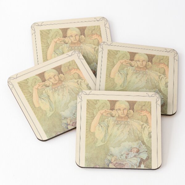 Item preview, Caring mothers, motherhood pamphlet (1934), by Alphonse Mucha. HIGH DEFINITION designed and sold by MINDTHECHERRY.